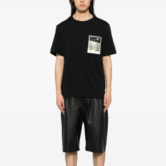 BNWT AW24 HELMUT LANG CHINATOWN PRINT TSHIRT XL - Picture 1 of 13